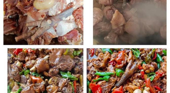 枣庄辣子鸡的炭火秘密，藏在20万亩石榴园里