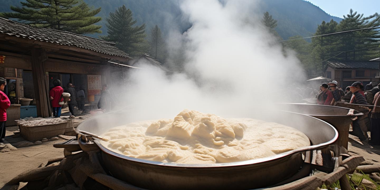 山亭冯卯镇石磨豆腐宴荣膺齐鲁名吃,日销量千斤供不应求