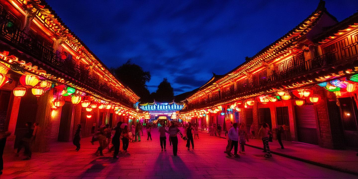 台儿庄夜游古城·光影戏剧节启幕,沉浸式演出引爆暑期游