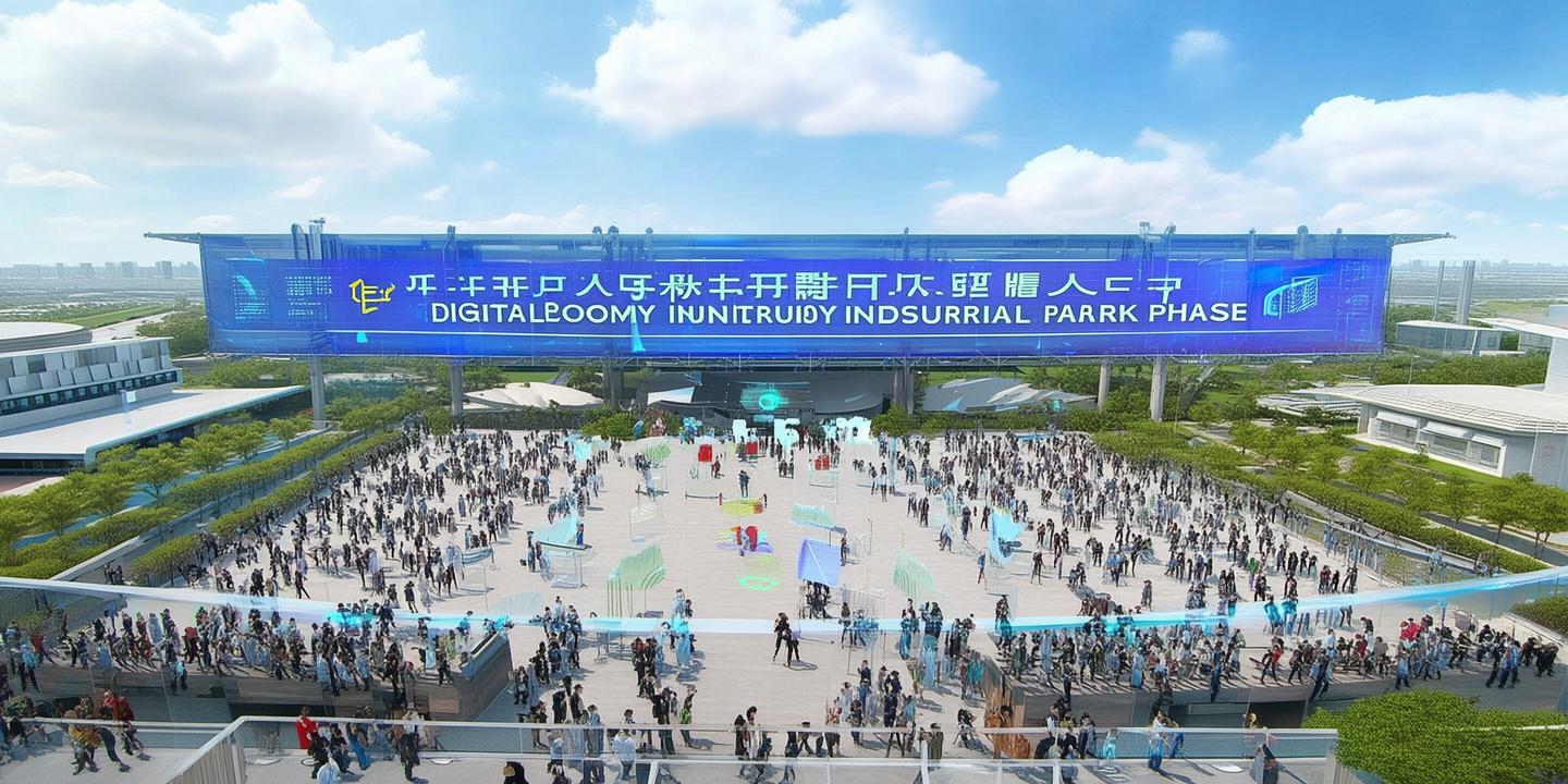 市中区数字经济产业园二期盛大启动,50家AI企业齐聚共谋发展新篇章